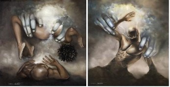 created by his hands